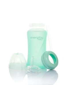 Everyday Baby EAT Glass Straw Bottle Healthy + 240ml