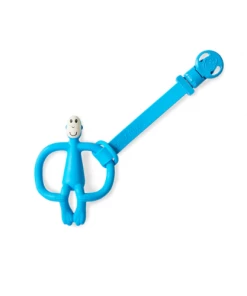 Doudou Et Compagnie NEW IN BLUE & GREEN DOUBLE SOOTHER CLIPS