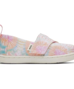 Toms Tiny Alpargata Tie Dye Pink NEW IN