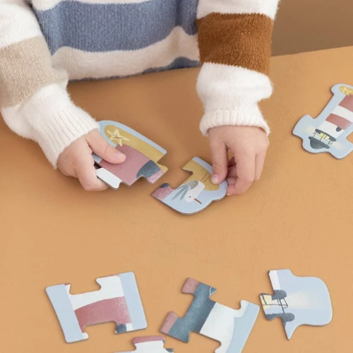 Little Dutch PLAY 6 In 1 Puzzles Sailors Bay