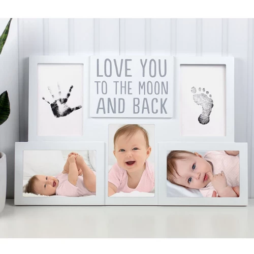 Pearhead Babyprints Collage Frame "Love You To The Moon And Back"