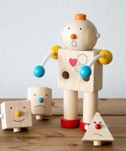 Plan Toys SALE Build-A-Robot - PT 5183