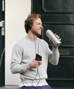 Mepal EAT Insulated Bottle Ellipse 900 Ml - Natural Brushed