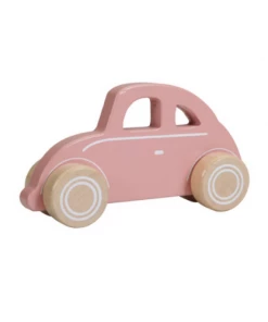 Little Dutch PLAY Wooden Toy Car - Pink - LD7000