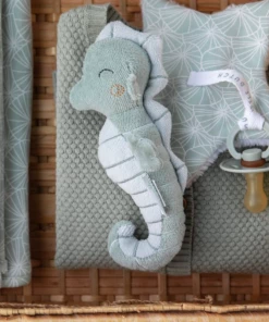 Little Dutch Baby Essentials Pacifier Cloth - Lily Leaves Mint