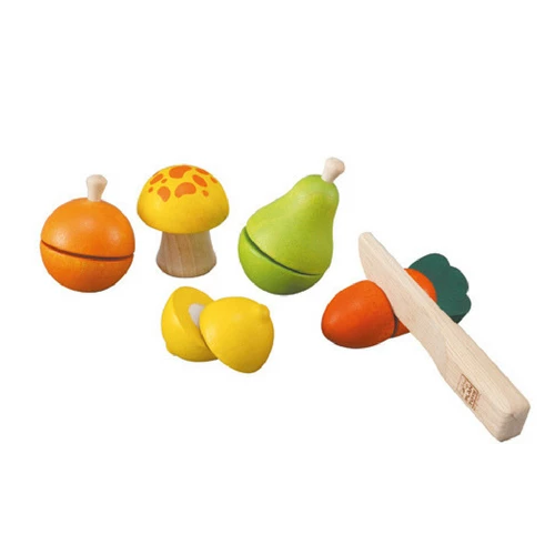 Plan Toys Fruit & Vegetables Play Set - PT 5337