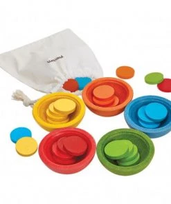 Plan Toys PLAY Sort & Count Cups - PT 5360