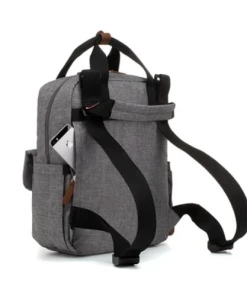 Babymel Backpack Georgi Eco Convertible - Grey