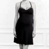 Cache Coeur Maternity And Nursing Nightdress - Serenity - Black