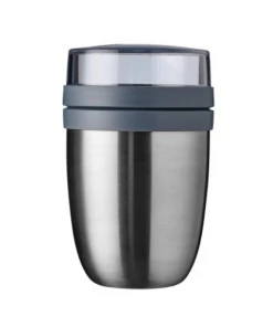 Mepal EAT Insulated Lunch Pot Ellipse - Natural Brushed