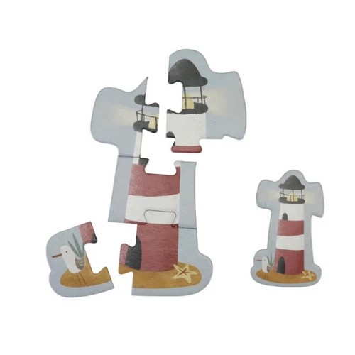 Little Dutch PLAY 6 In 1 Puzzles Sailors Bay