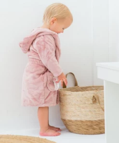 Little Dutch Baby Bathrobe - Ocean Pink Bathing & Skincare