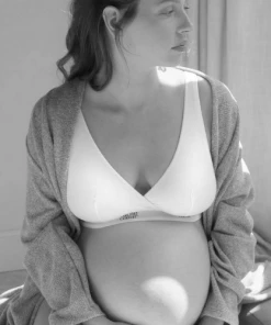 Cache Coeur MATERNITY & PARENTS Maternity And Nursing Bra Life White
