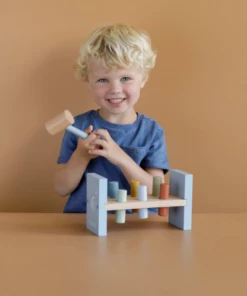 Little Dutch Pounding Bench - Ocean Blue LD7026