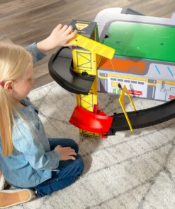 KidKraft Freeway Frenzy Raceway Set And Table