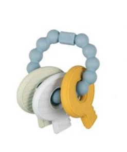 Little Dutch NEW IN Teething Toy Kychain Blue