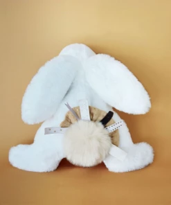 Doudou Et Compagnie PLAY Plush Happy Wild Bunny - Natural