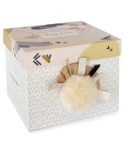 Doudou Et Compagnie PLAY Plush Happy Wild Bunny - Natural