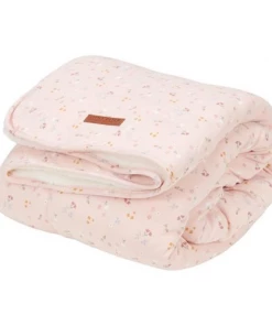 Little Dutch CARE Bassinet Blanket - Little Pink Flowers
