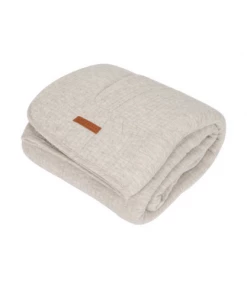 Little Dutch Bassinet Blanket - Pure Grey. CARE