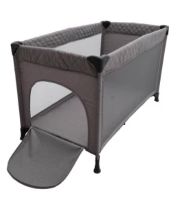 Little Dutch Travel Cot In Bag - Grey