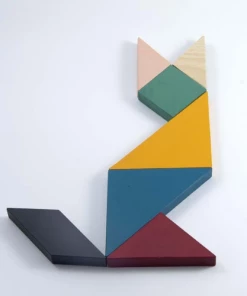 Me & Mine Wooden Tangram Earth PLAY