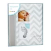 Pearhead Chevron Babybook - Grey