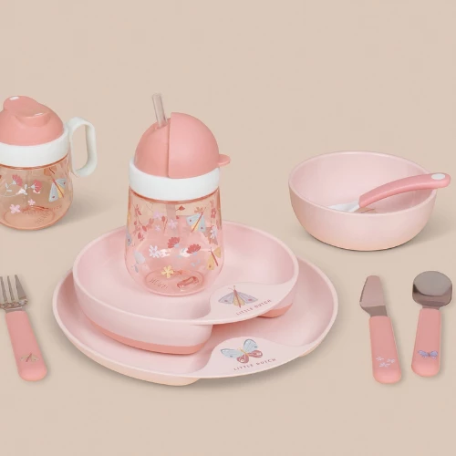 Little Dutch Children's Bowl Flowers & Butterflies NEW IN