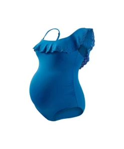 Cache Coeur SUMMER TIME Bloom Maternity Swimsuit - Blue