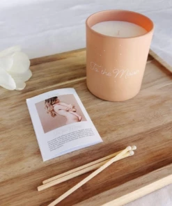 Ilado HOME Candle+pendant - To The Moon - Rose Gold