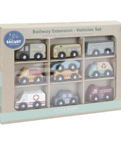 Little Dutch Railway Extension - Vehicles Set - LD4492