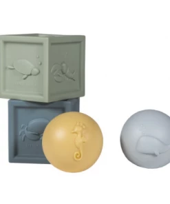 Little Dutch Beach Toys Ocean Cubes / Balls Set