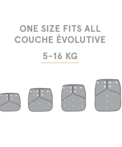 La Petite Ourse Re-Usable Nappies Pocket Nappy - Twigs