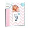 Pearhead Baby Toys Chevron Babybook - Pink