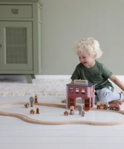 Little Dutch Railway Train Extension - Firestation - LD4490