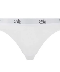 Cache Coeur MATERNITY & PARENTS Maternity Brief Life White