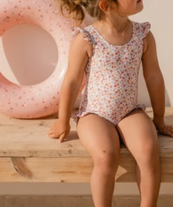 Little Dutch Bathsuit Ruffles Summer Flowers