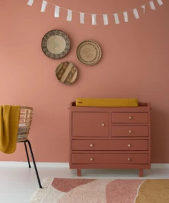 Little Dutch Rug Horizon - Pink - 130x90cm - LD HOME