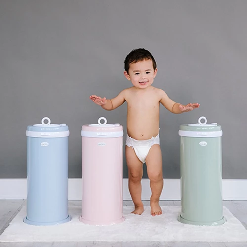 Ubbi Diaper Pail - Blush Pink