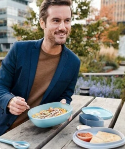 Mepal EAT Cutlery 3 Piece Ellipse - Nordic Green