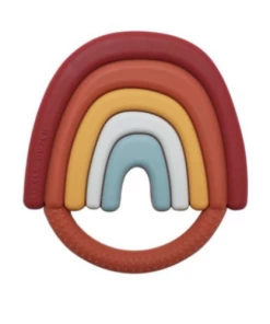 Little Dutch Teething Ring Rainbow Teething Toys