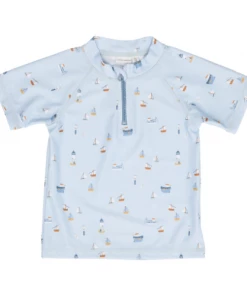 Little Dutch Swim T-shirt Sailors Bay Blue NEW IN