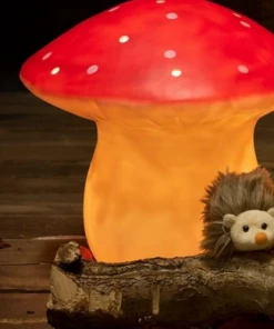 Egmont Toys Lamp Medium Mushroom Red Sleep Soother