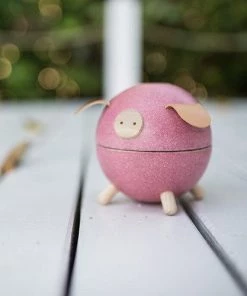 Plan Toys PLAY Piggy Bank - Pink - PT 8612