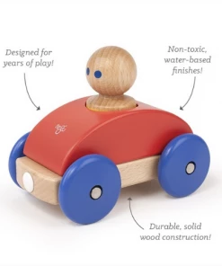 Tegu Racer - Poppy & Blue