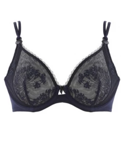 Cache Coeur Maternity And Nursing Bra (Classic) - Louise - Navy SALE