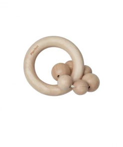 Plan Toys Beads Rattle - Natural - PT 5266 PLAY