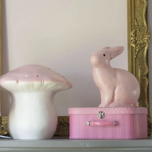 Egmont Toys Sleep Soother Lamp Medium Mushroom Vintage Pink