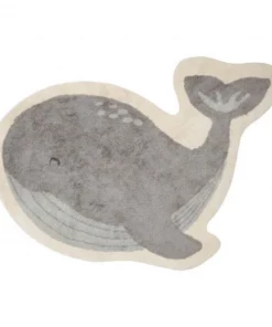 Little Dutch Rug Whale - 90x140 Cm
