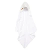 Little Dutch Hooded Towel - Ocean - White
